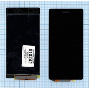 Модуль (матрица + тачскрин) Sony Xperia Z2 (D6503) черный
