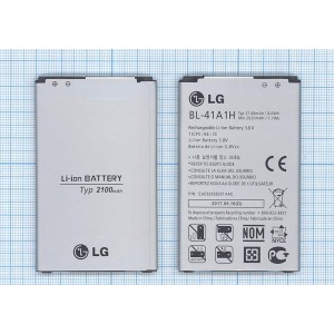 Аккумуляторная батарея BL-41A1HB для LG K200, L53BG 2100mAh 3,8V