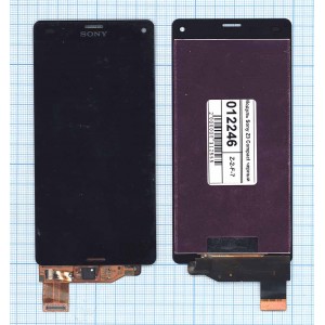 Модуль (матрица + тачскрин) Sony Xperia Z3 Compact черный